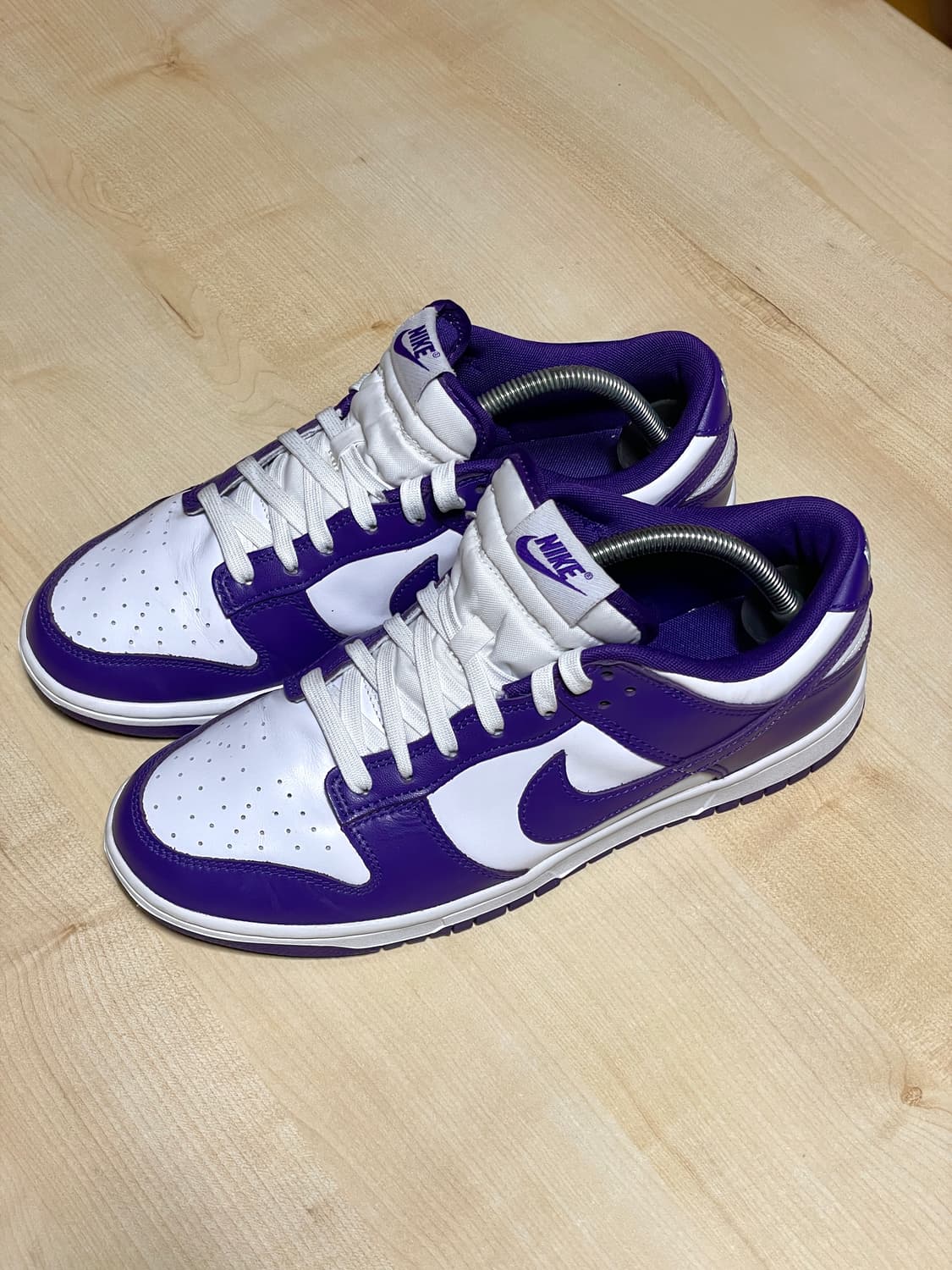 나이키 덩크 로우 코트 퍼플 상품이미지2