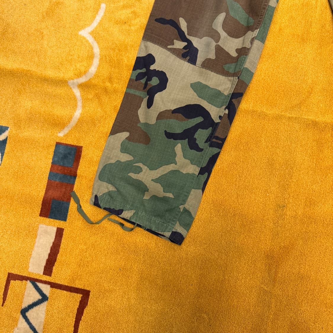 M/L 90s 우드랜드 카모 패턴 오리지널 미군 카고 팬츠 N 상품이미지4