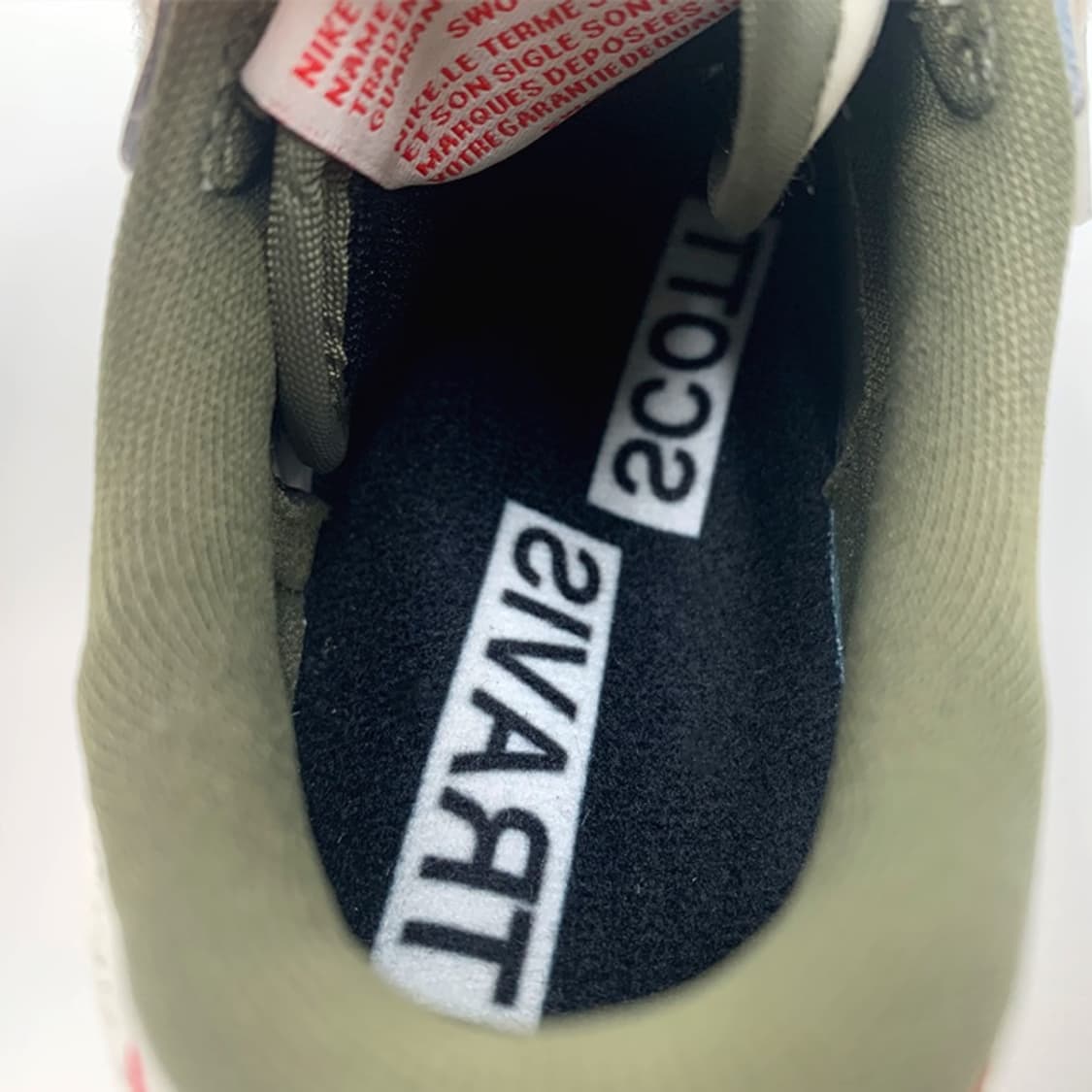 에어 조던 1 로우 OG SP 트래비스스캇 미디엄 올리브 PS NO.99 상품이미지10