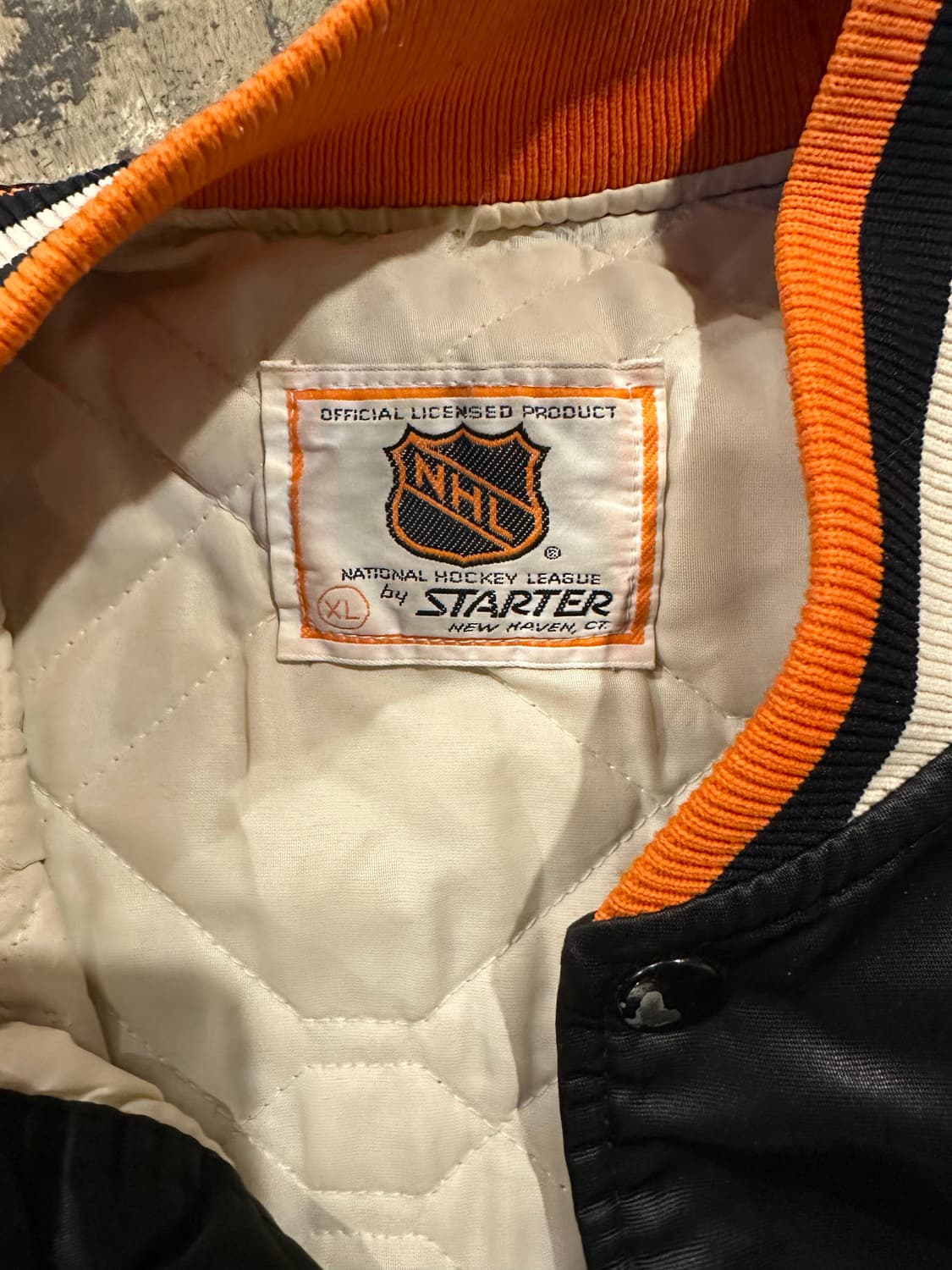 빈티지 90s 스타터 NHL 필라델피아 플라이어스 바시티 자켓 상품이미지3