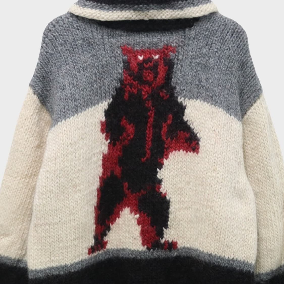 퍼스트다운 울혼방 코위찬 가디건 60979 상품이미지7