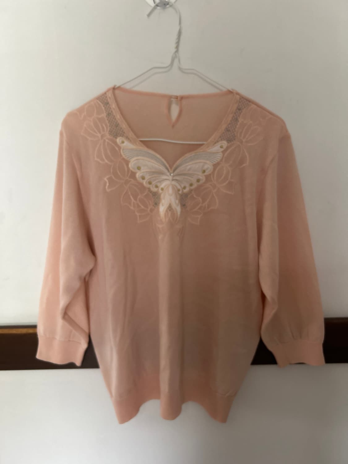 rose butterfly top 상품이미지3