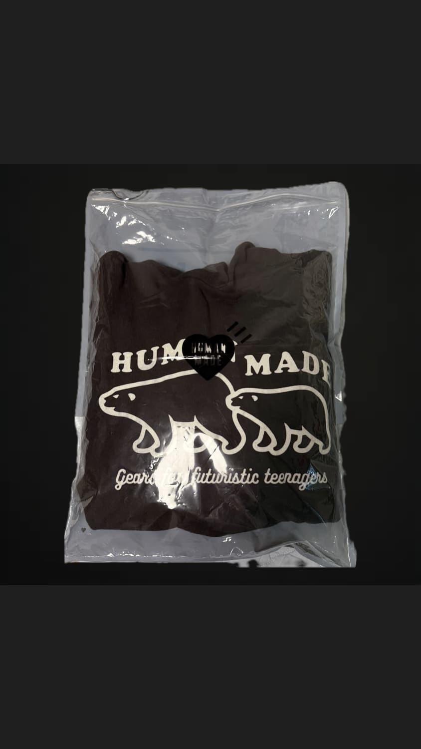 휴먼메이드 츠리아미 후드 블랙 xl 상품이미지2