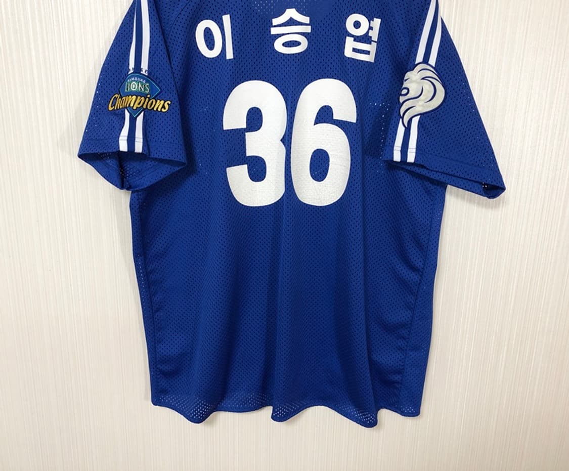KBO 삼성라이온즈 02올드 (왕조)원정유니폼/져지100 #36 이승엽 상품이미지10