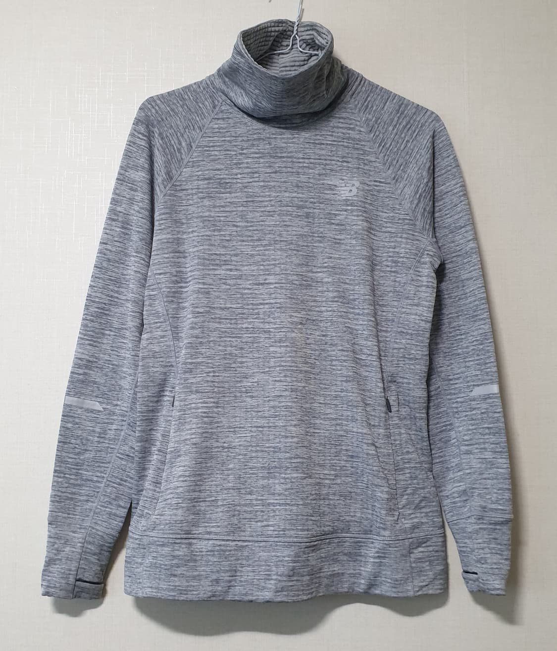 뉴발란스 기모 목폴라 티셔츠 상품이미지1