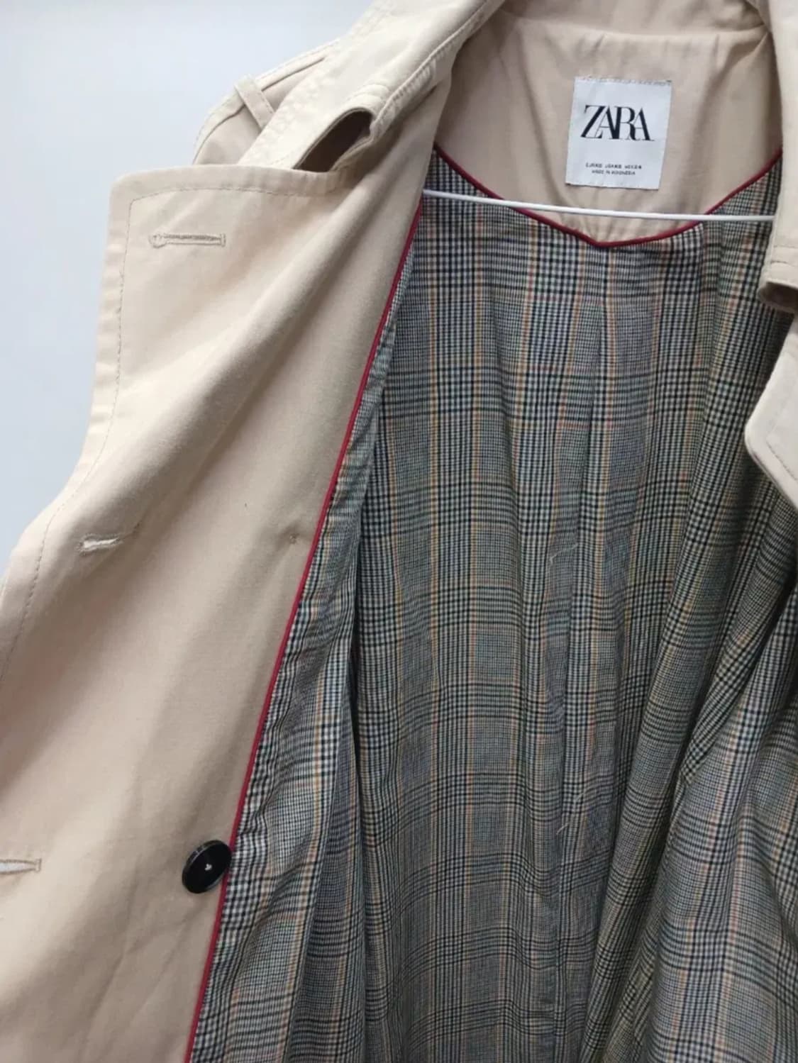 자라벨티드 트렌치66 상품이미지3