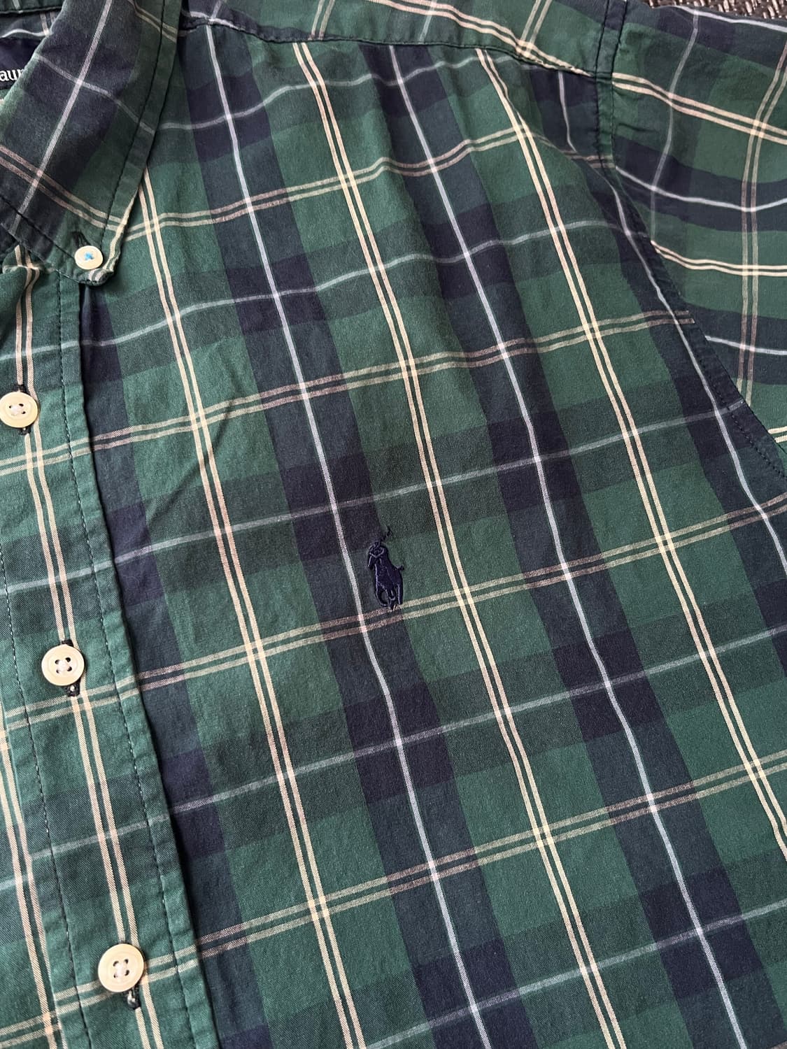 Polo Ralph Lauren 체크 반팔 셔츠 상품이미지5