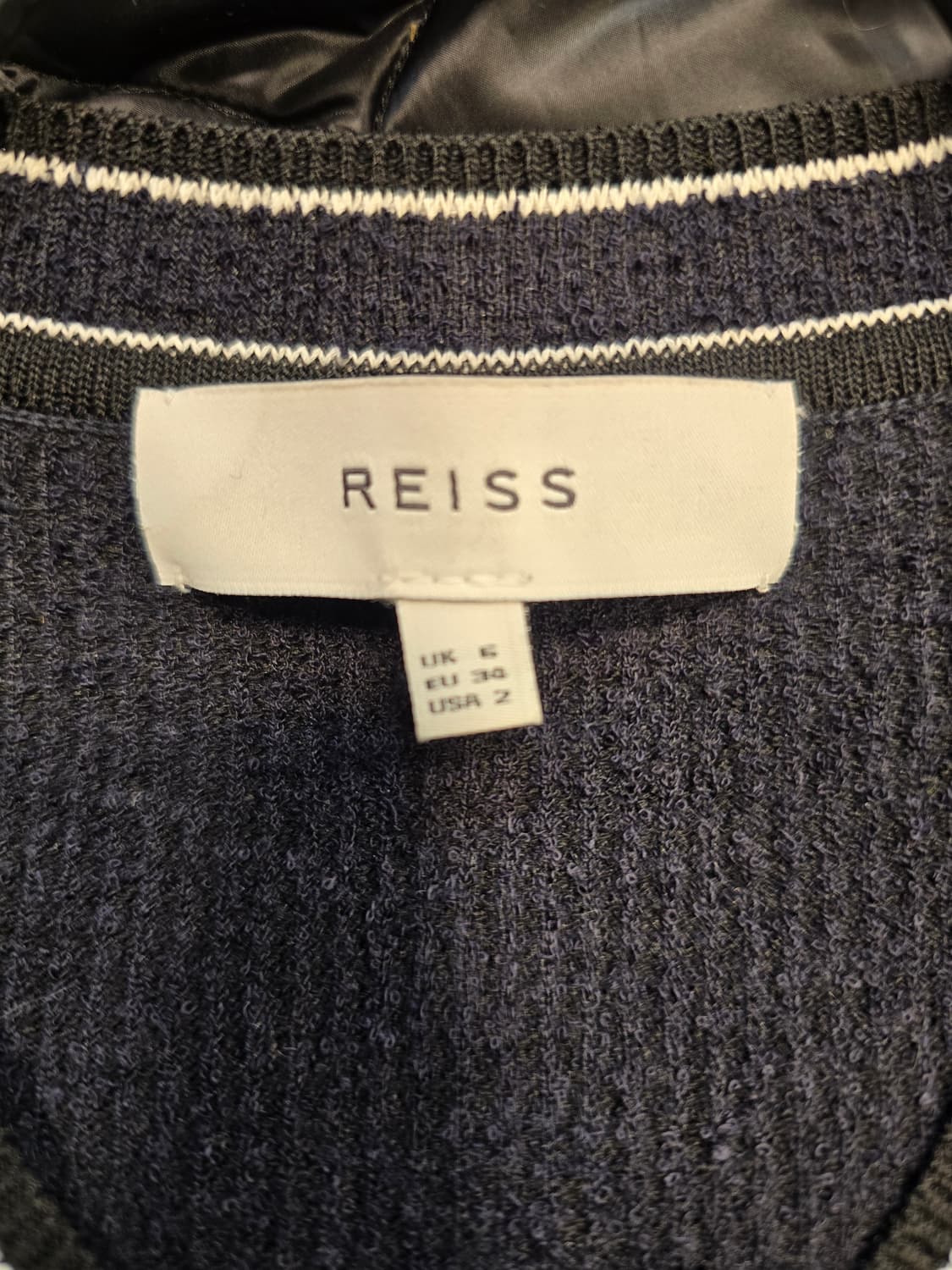 리스 REISS 네이비 니트 원피스 S 상품이미지7