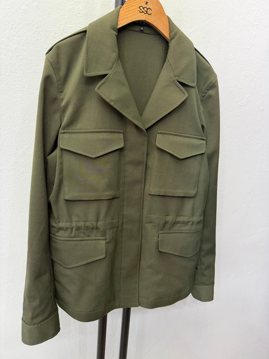 정품) Theory 띠어리 여성 카키 야상 자켓 M 상품이미지2