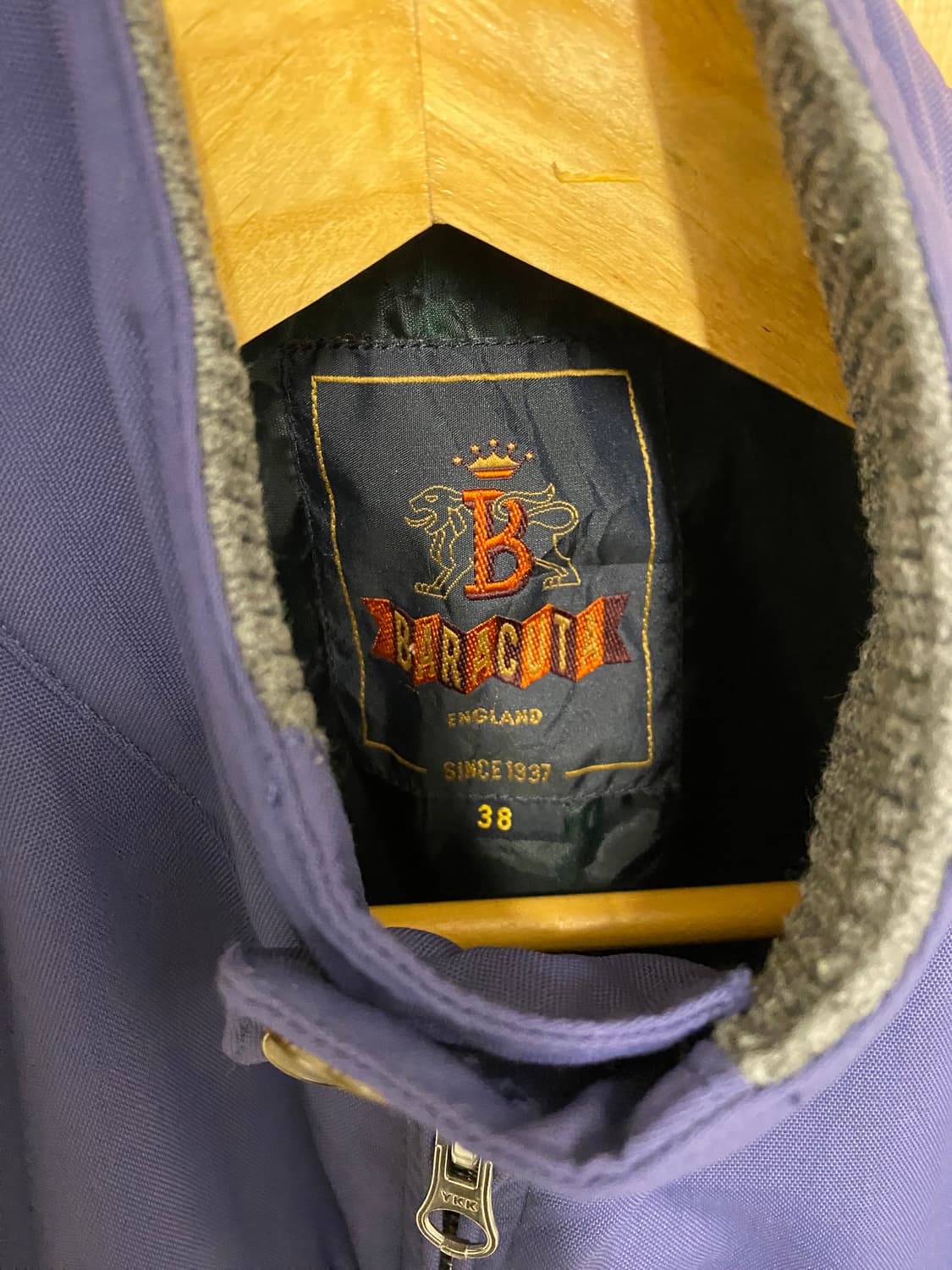 BARACUTA G-9 jacket 바라쿠타 스윙탑 헤링턴 자켓 상품이미지8