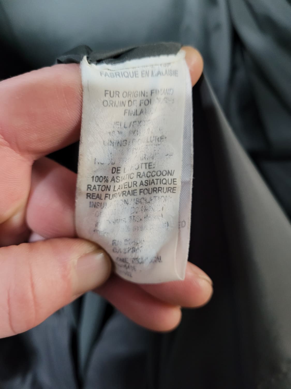 띠어리 여성 덕다운 라쿤퍼 롱패딩 상품이미지5