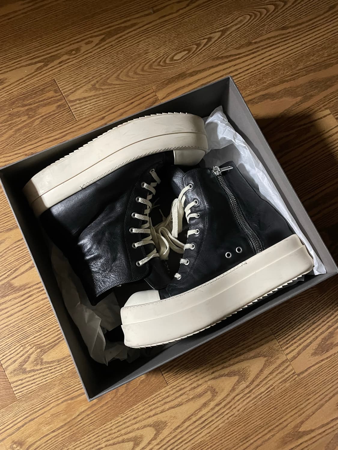 릭오웬스 메가범퍼 레더 43 상품이미지1