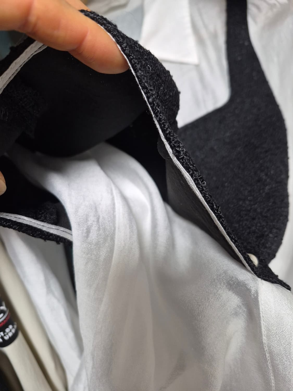 로엠 뷔스티에 일체형셔츠 블라우스 M 상품이미지5