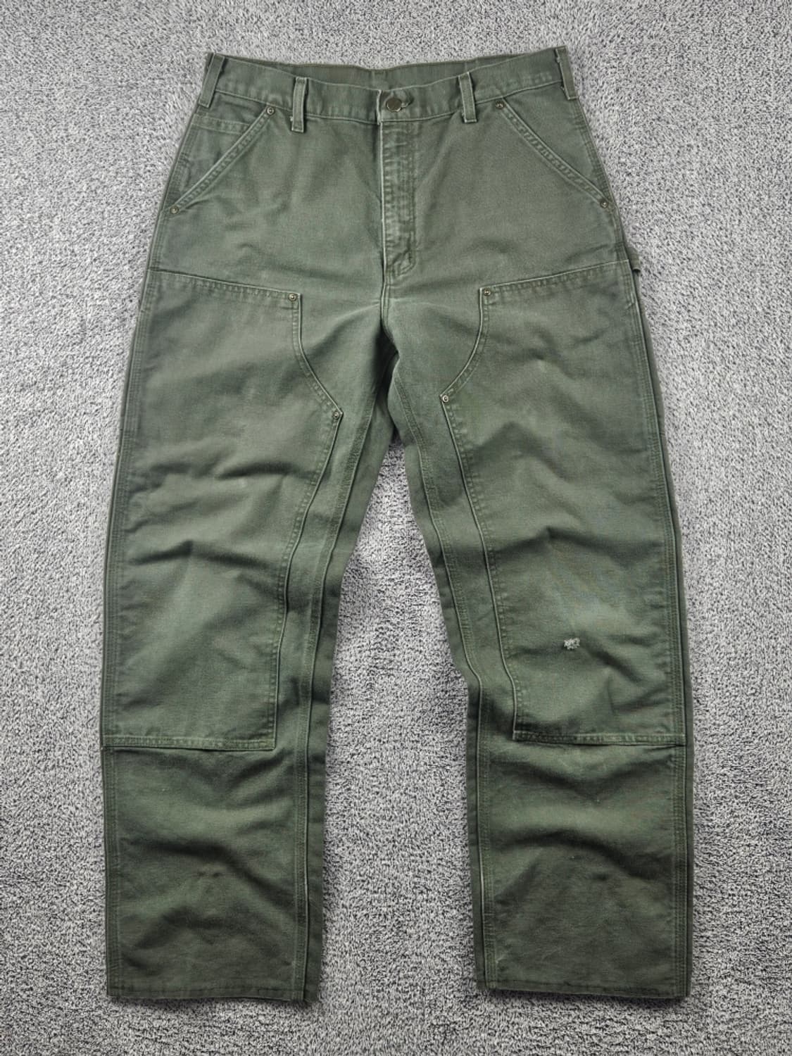 칼하트 덕 캔버스 더블니 카펜터 워크 팬츠 ( 34X34 )/ 11301 상품이미지1