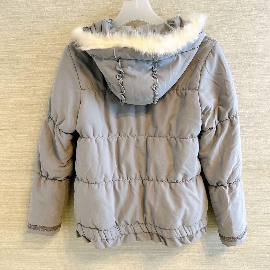 엑시즈팜 솜사탕 패딩 리즈리사 히메갸루 라떼갸루 모리걸 빈티지 상품이미지6