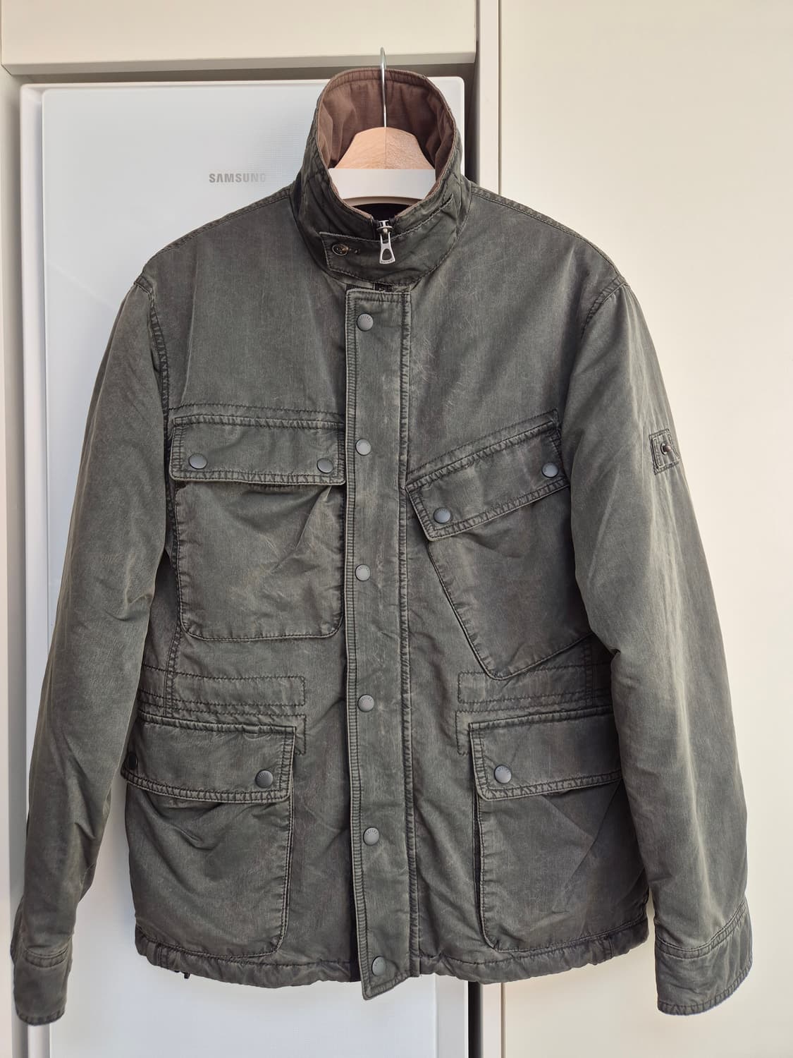 시리즈 SERIES 옵스쿠라 가먼트다잉 야상 패딩 자켓 95 상품이미지2