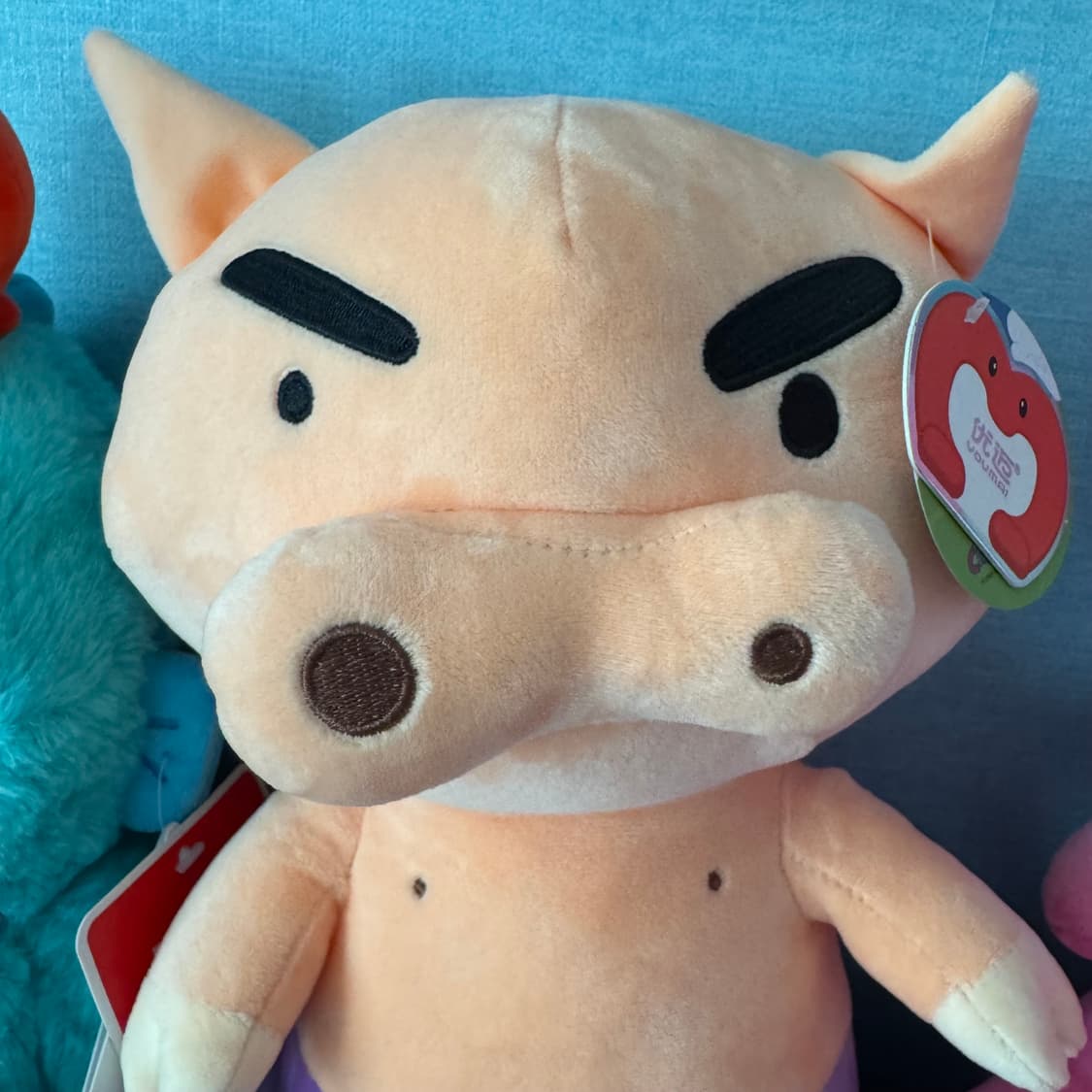 짱구 부리부리 30cm 중대형 인형 택있음 전시소장 새상품 상품이미지5