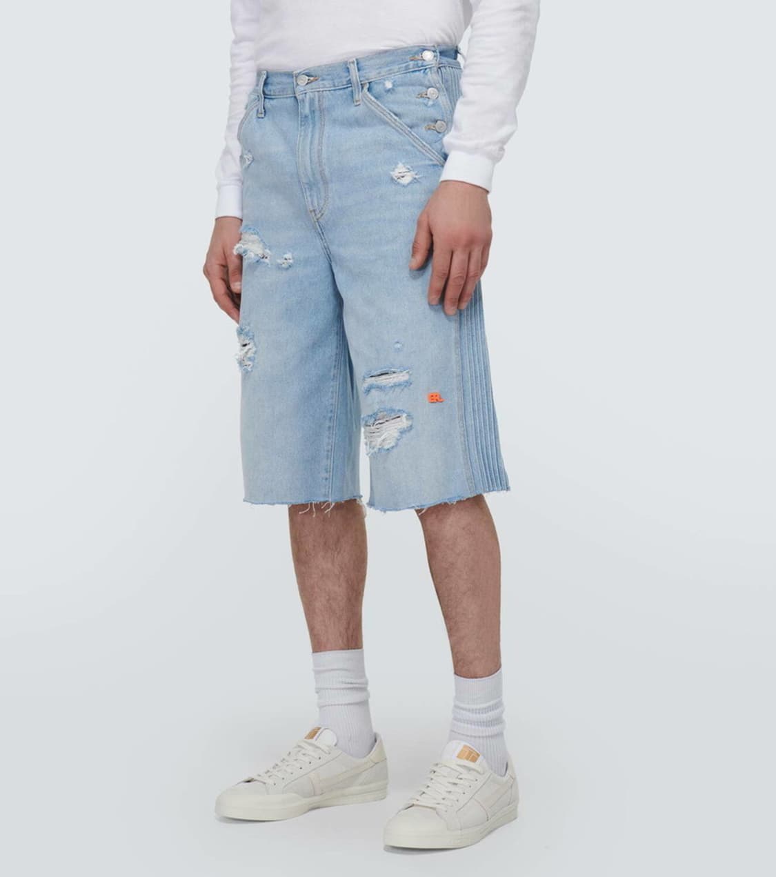 [32] ERL x levis 데님 쇼츠 상품이미지4