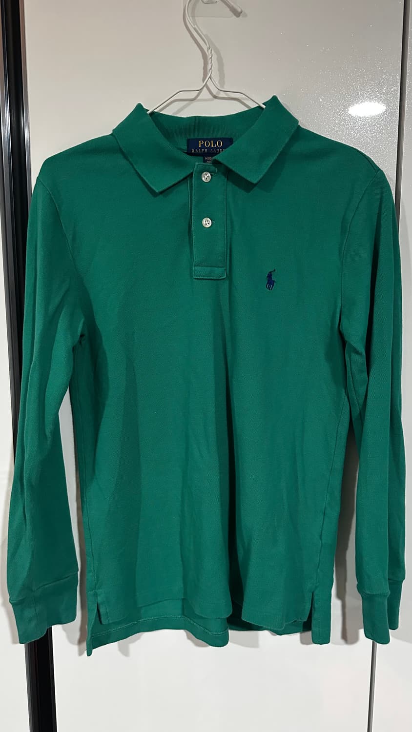 폴로 랄프로렌 그린 긴팔 카라티 상품이미지1