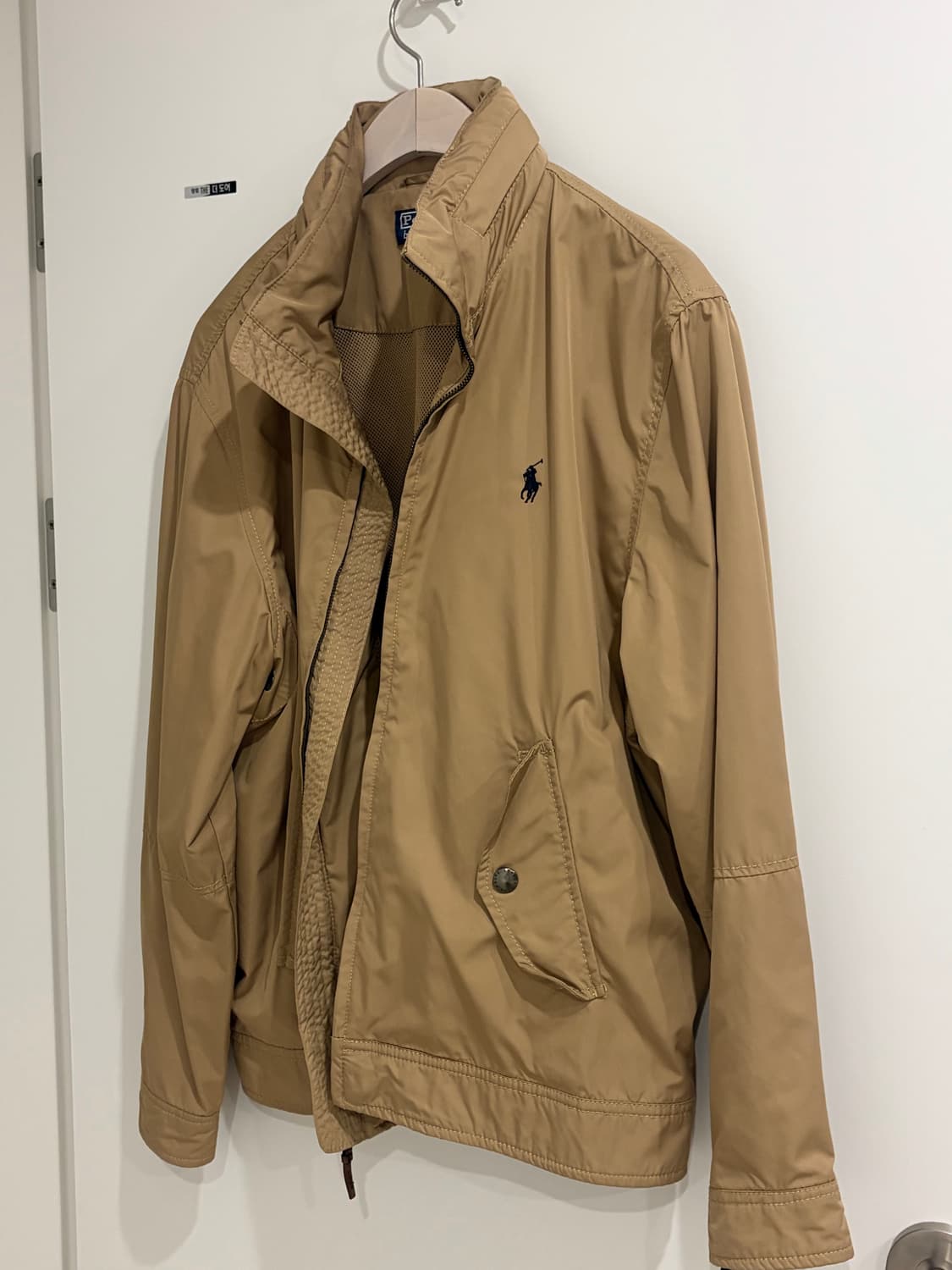 폴로랄프로렌 나일론 블루종 (베이지) 상품이미지6