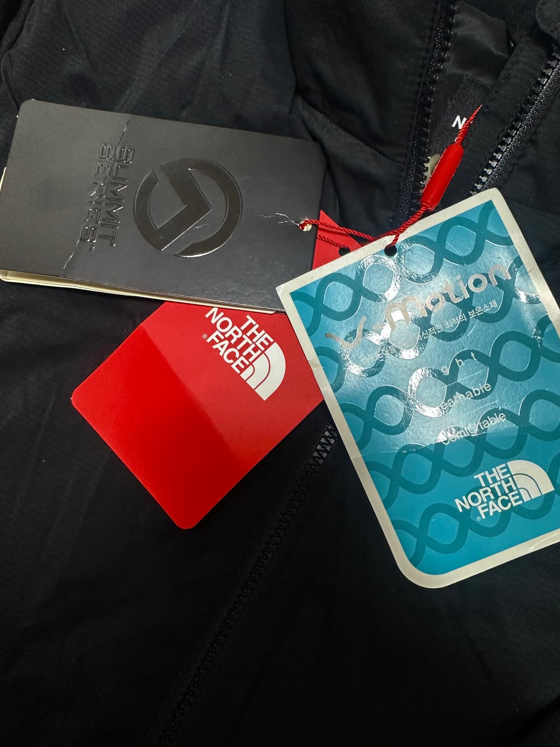 노스페이스 삼성 갤러시 블랙 경량패딩 상품이미지5