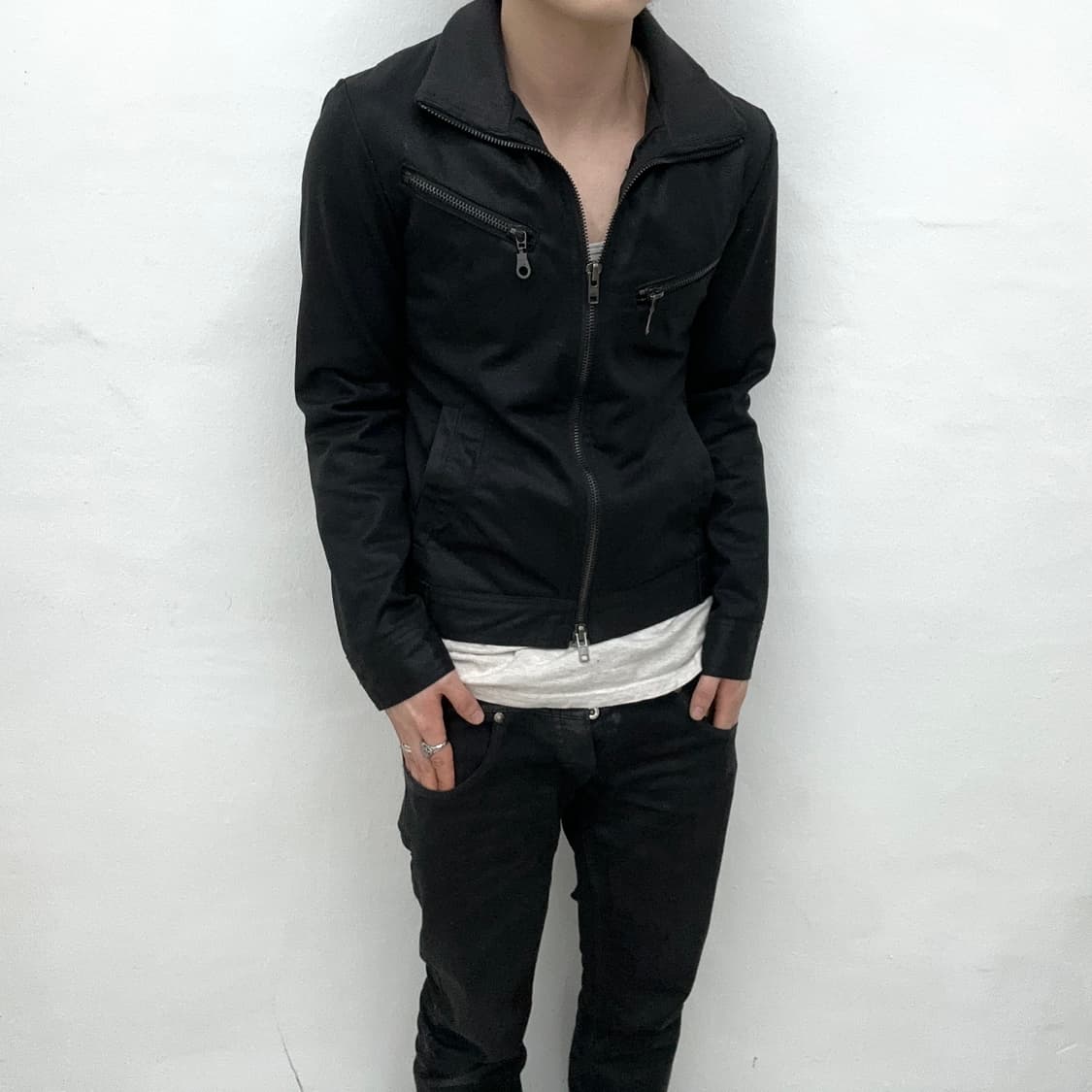  Civarize coated rider jacket 상품이미지4