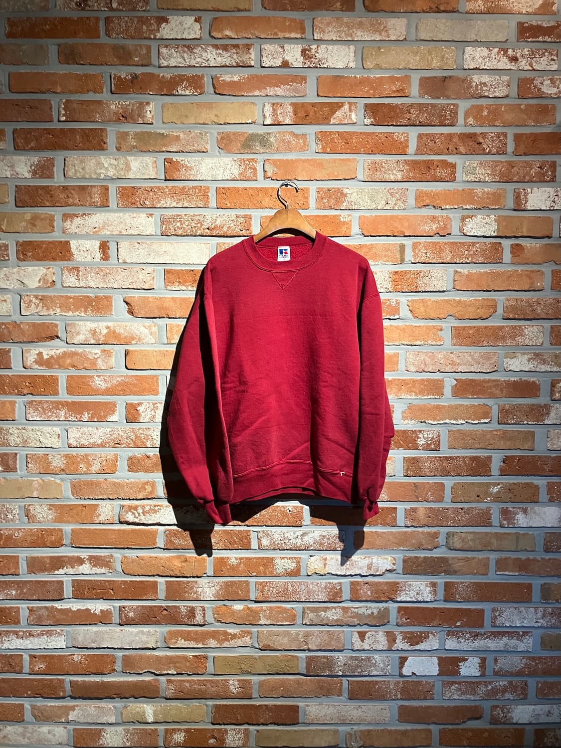 90s USA 빈티지 러셀 플레인 스웻 셔츠 맨투맨 상품이미지1