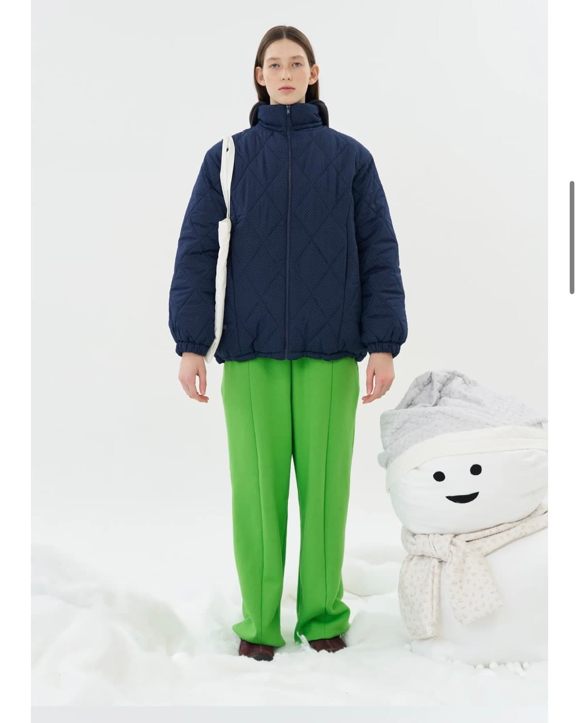 pesto HOODED QUILTED JUMPER DARK LAKE 상품이미지3