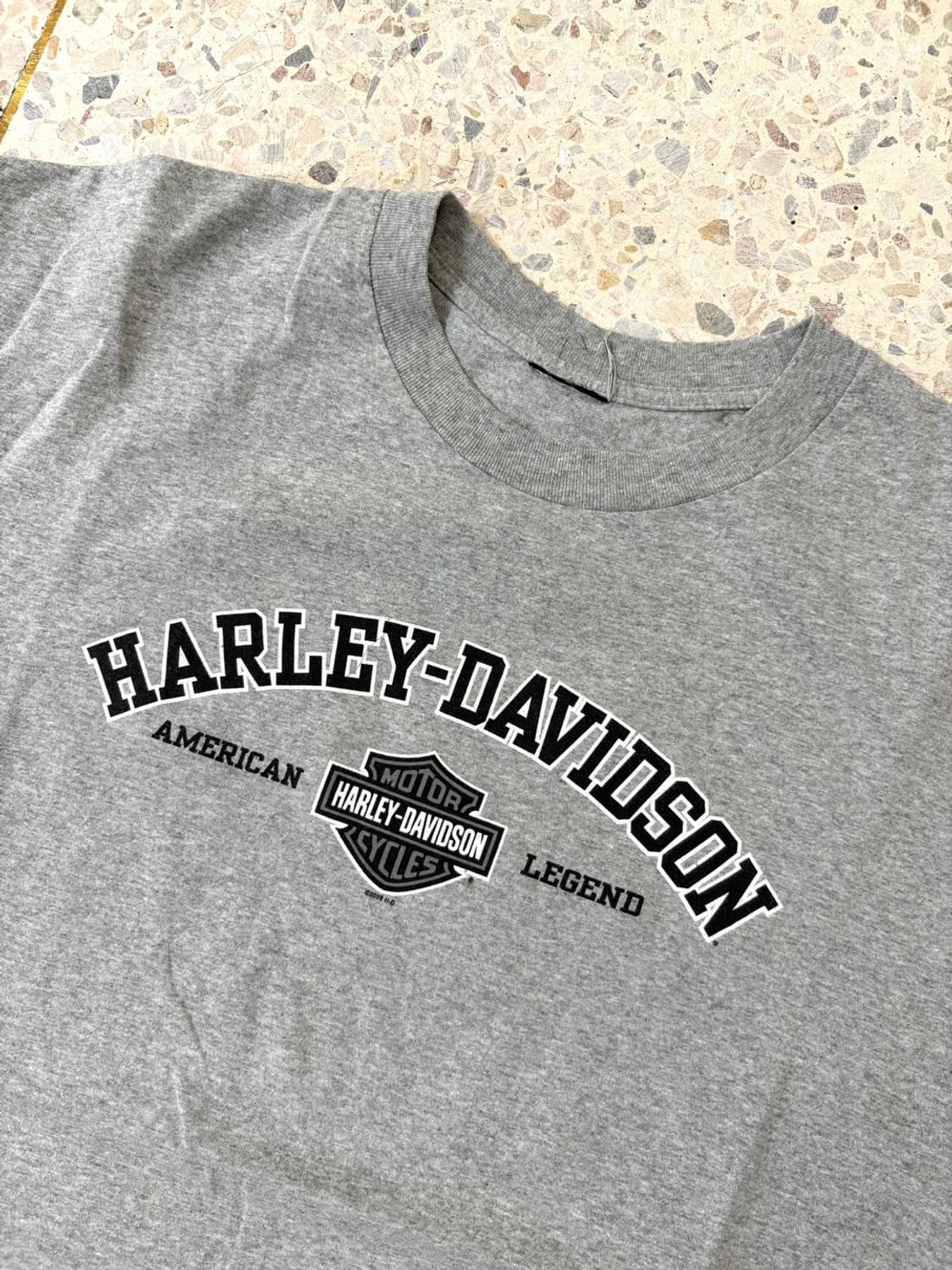 할리데이비슨 TEXAS 백프린팅 반팔 그레이 상품이미지6