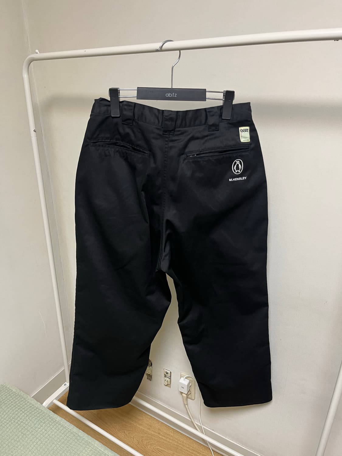 빔즈 SSZ 맷 헨슬리 콜라보 치노 팬츠 블랙 상품이미지6