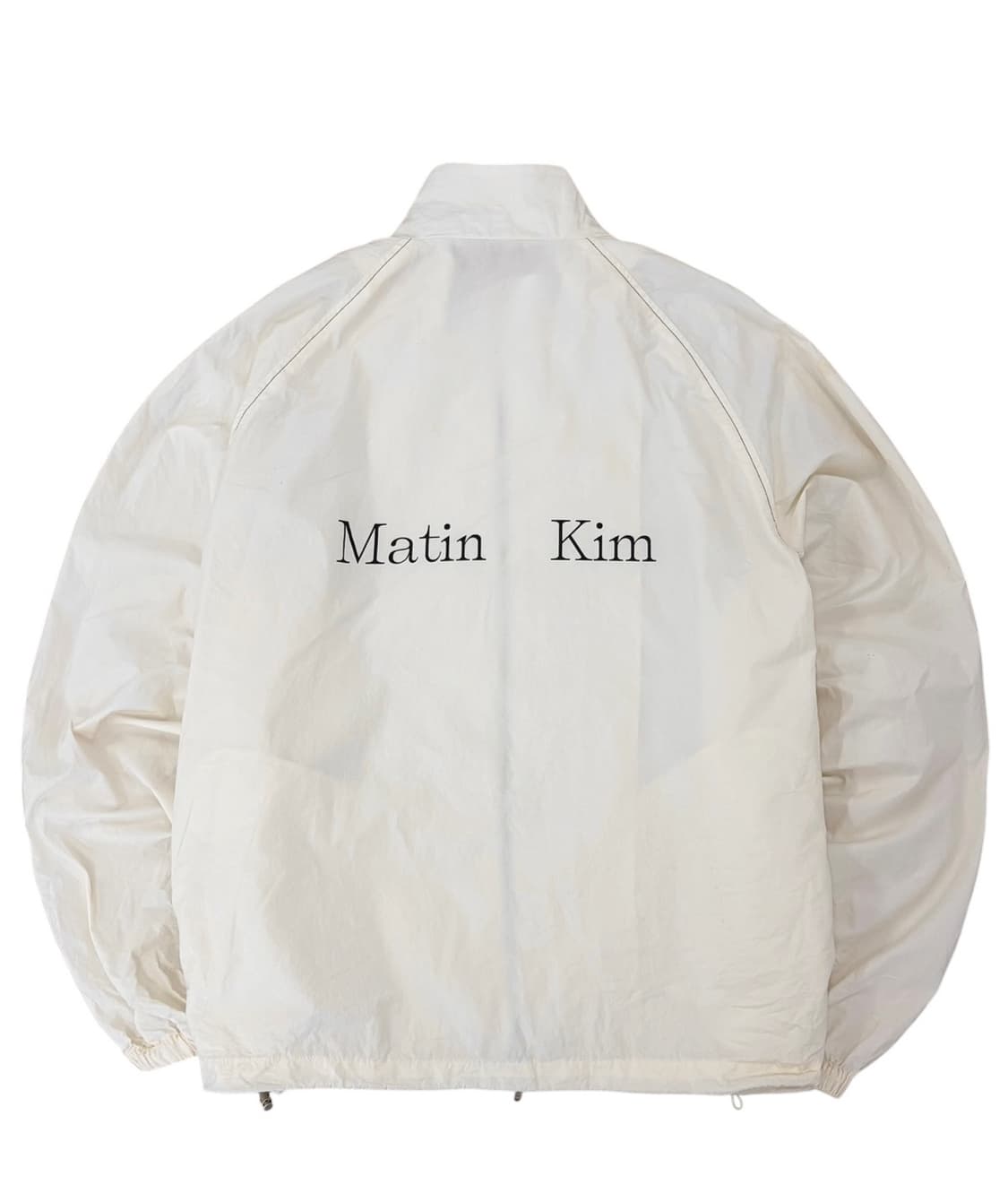 마뗑킴 코팅점퍼 바람막이 아이보리 (프리사이즈) 상품이미지1