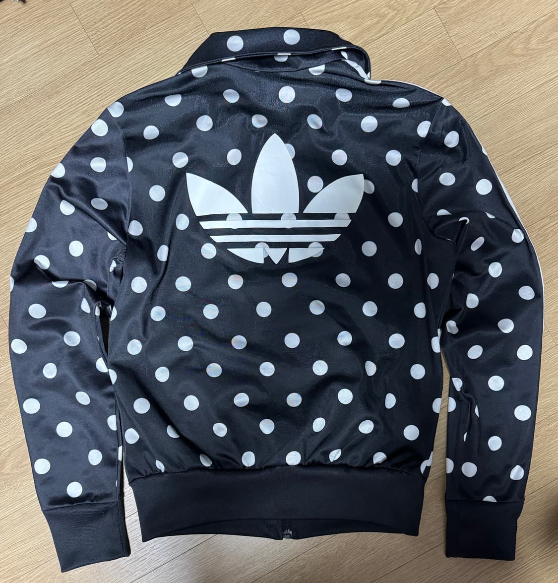 아디다스 도트 땡땡이 져지 M사이즈 나우아임영 착용 상품이미지2
