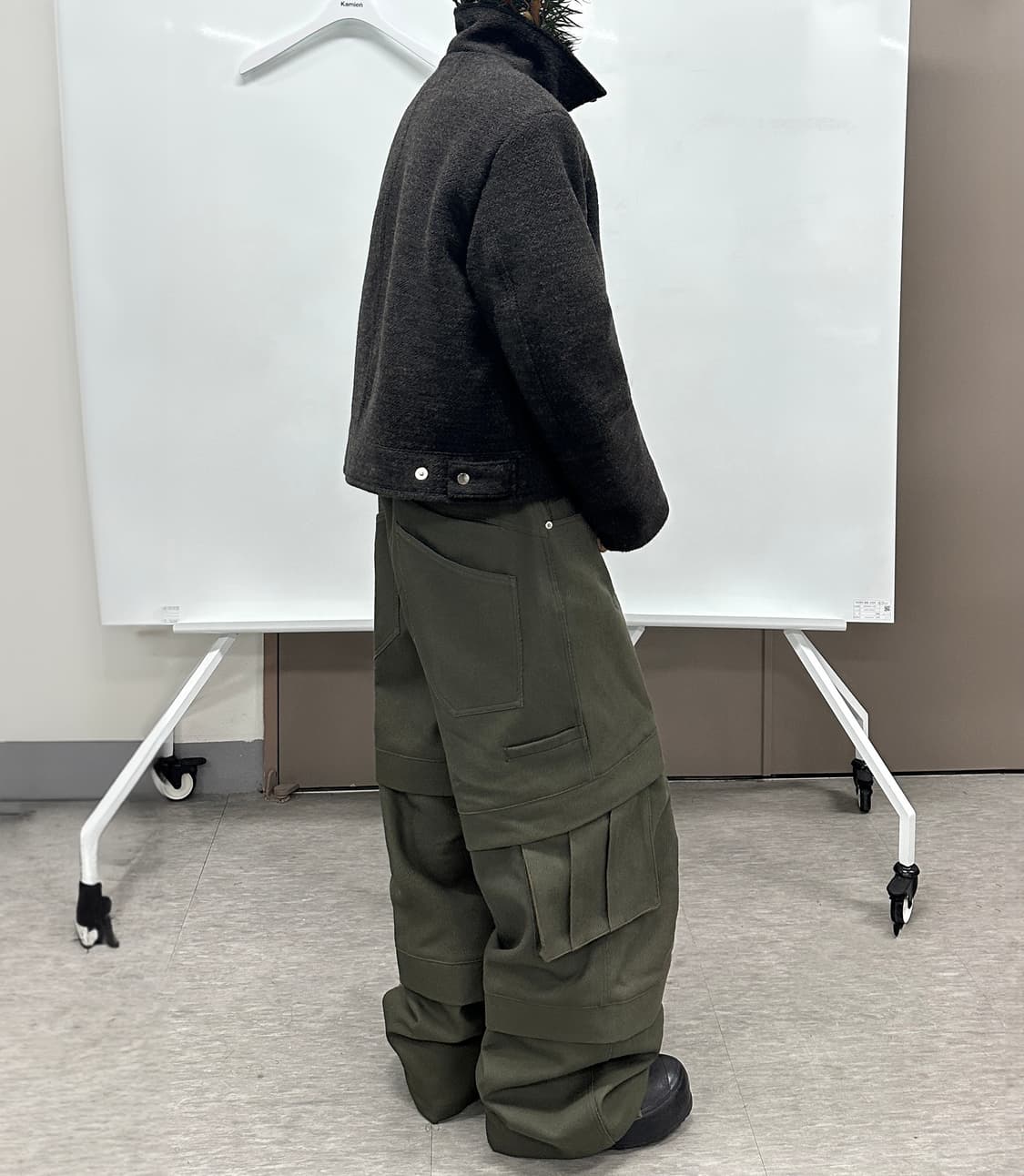 (2) 카미엔 타이탄 배기 카키 상품이미지2