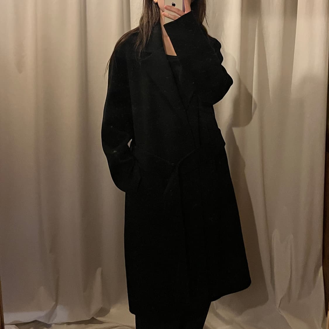 솔리드옴므 캐시미어혼방 울 코트 상품이미지1