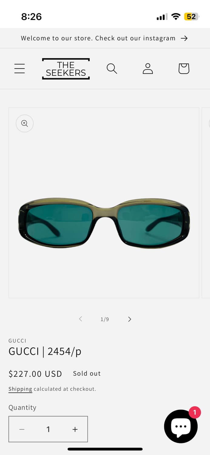 90s 구찌 선글라스 상품이미지9