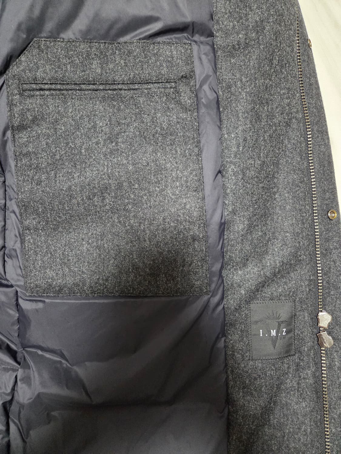 인터메조 모직 구스다운 코트  상품이미지5