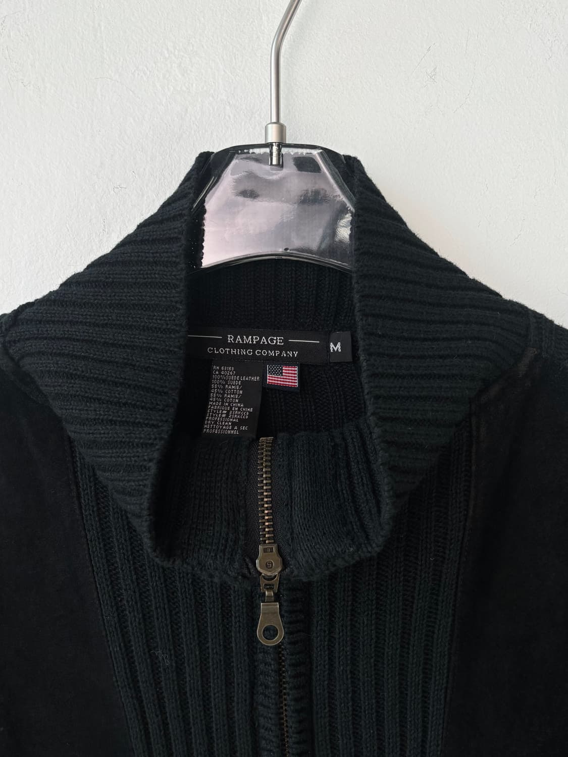 램페이지 90’s 멀티 패브릭 하프 집업 상품이미지3