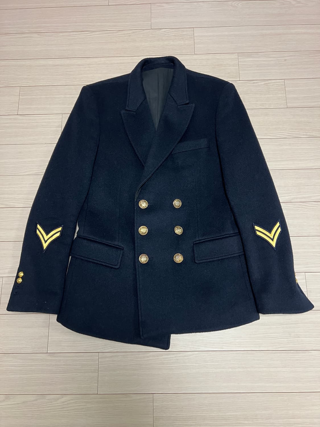 퓨에르옴므 듀드나인 프리미엄 울 더블 브레스트 자켓 네이비 / 46 상품이미지1