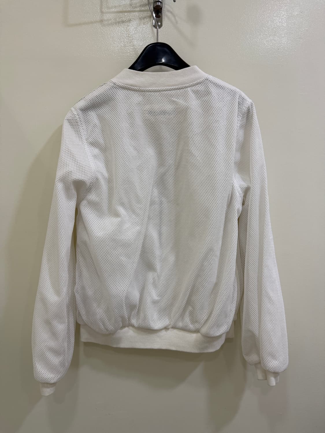 레이빔즈 화이트 메쉬 봄버 자켓(정품) 상품이미지3