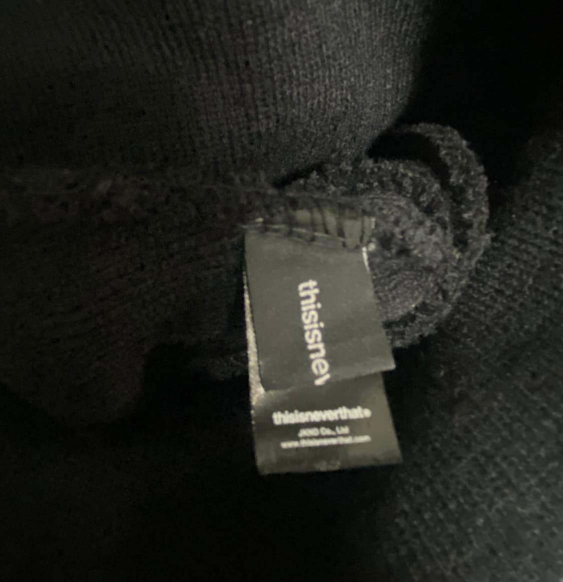 디네뎃 SP-Logo No Cuff Beanie Black  상품이미지3