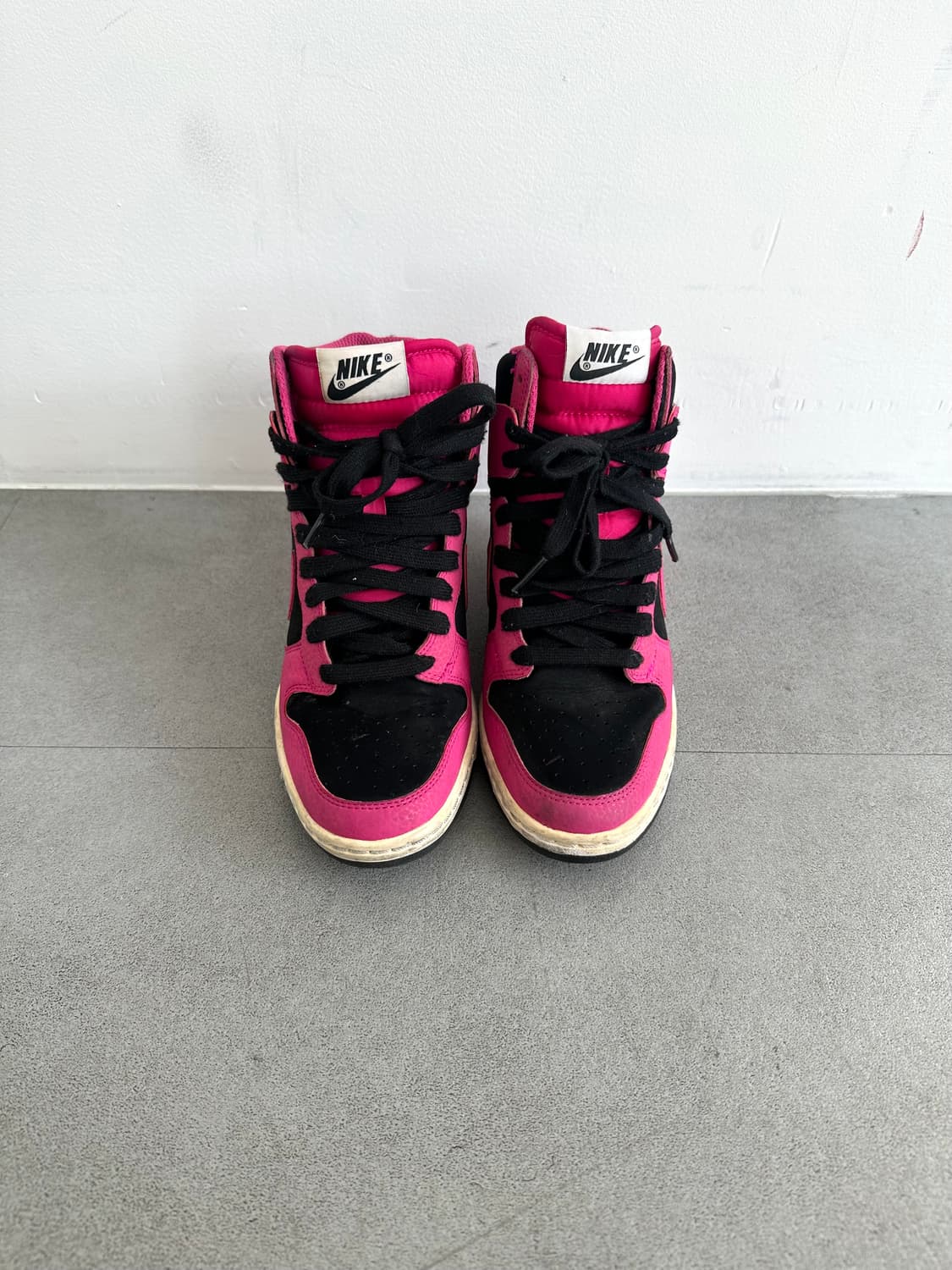Nike Dunk Sky Hi 히든 웨지 핑크 스니커즈 상품이미지2