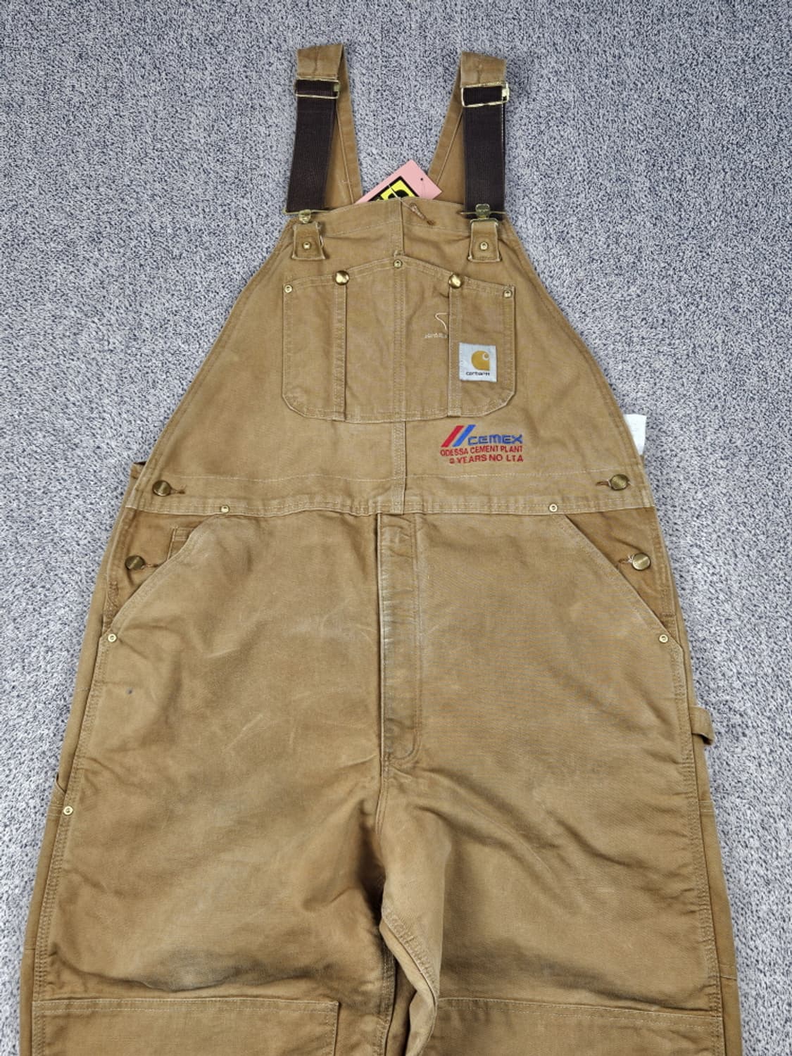 칼하트 덕캔버스 더블니 워크 오버롤 슈트 ( 42X32 ) / 10312 상품이미지4