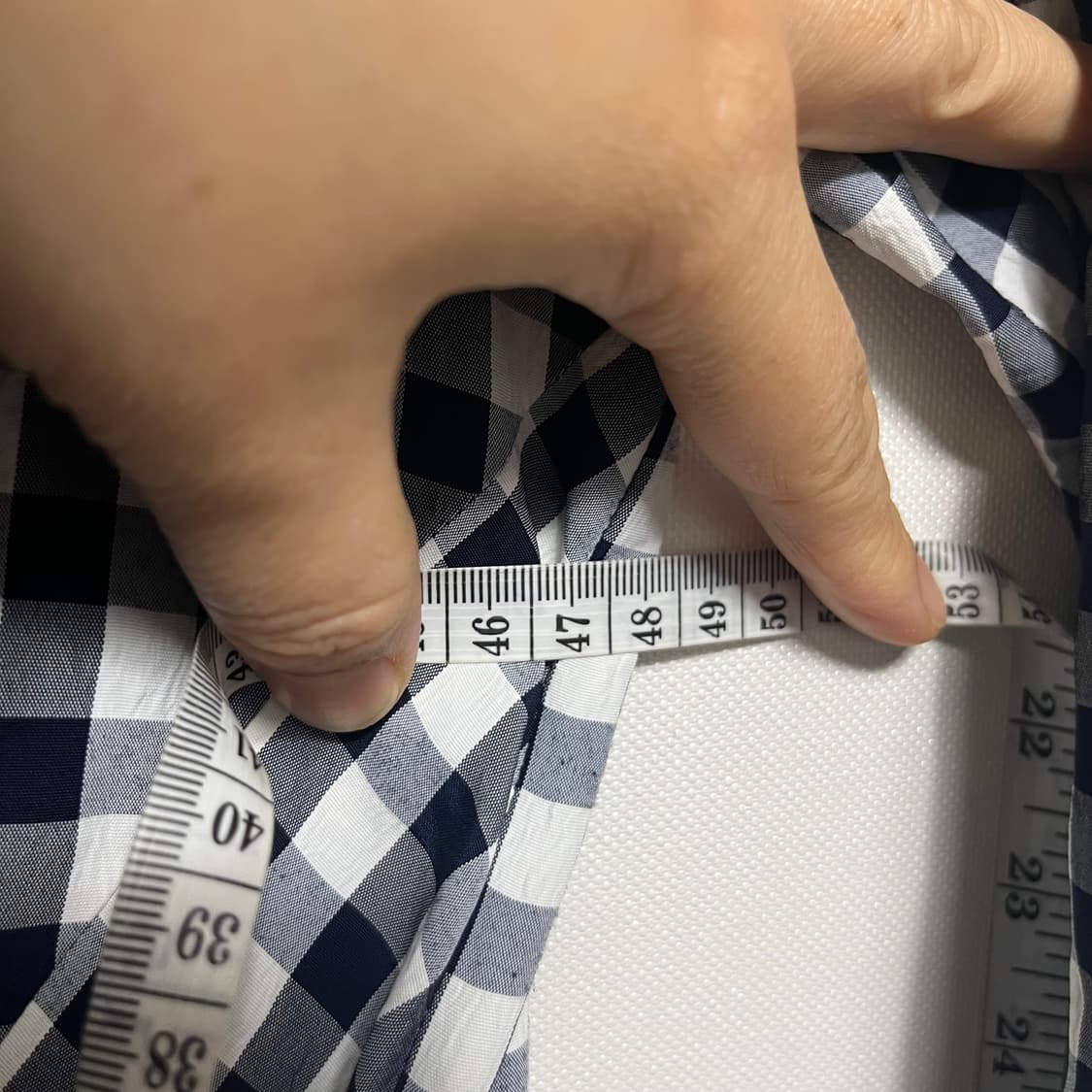 maje 마쥬 블랙 깅엄체크 롱 원피스 2사이즈 상품이미지8