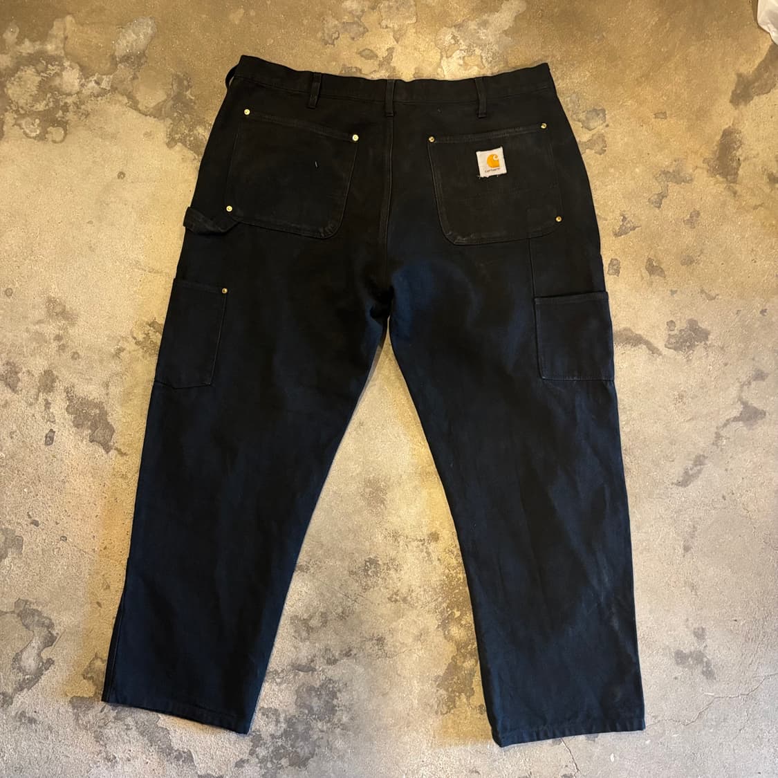 칼하트 더블니 흑청 상품이미지4