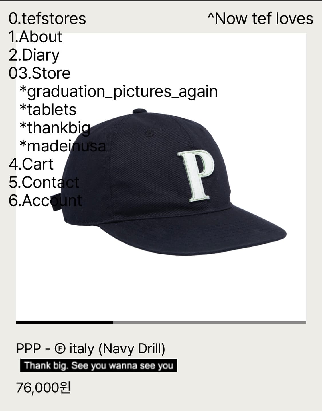 테프스토어즈 그래듀에이션픽쳐스어게인 볼캡 L 상품이미지4