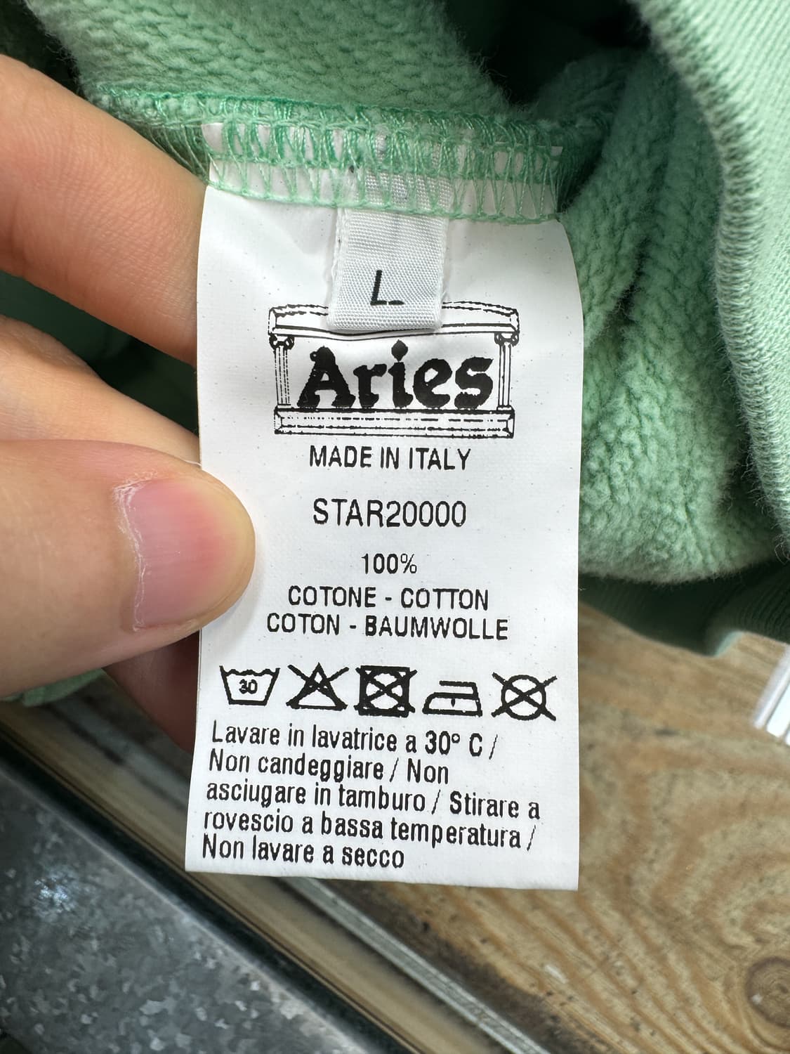 에리즈 22FW 템플 스웻셔츠 상품이미지6