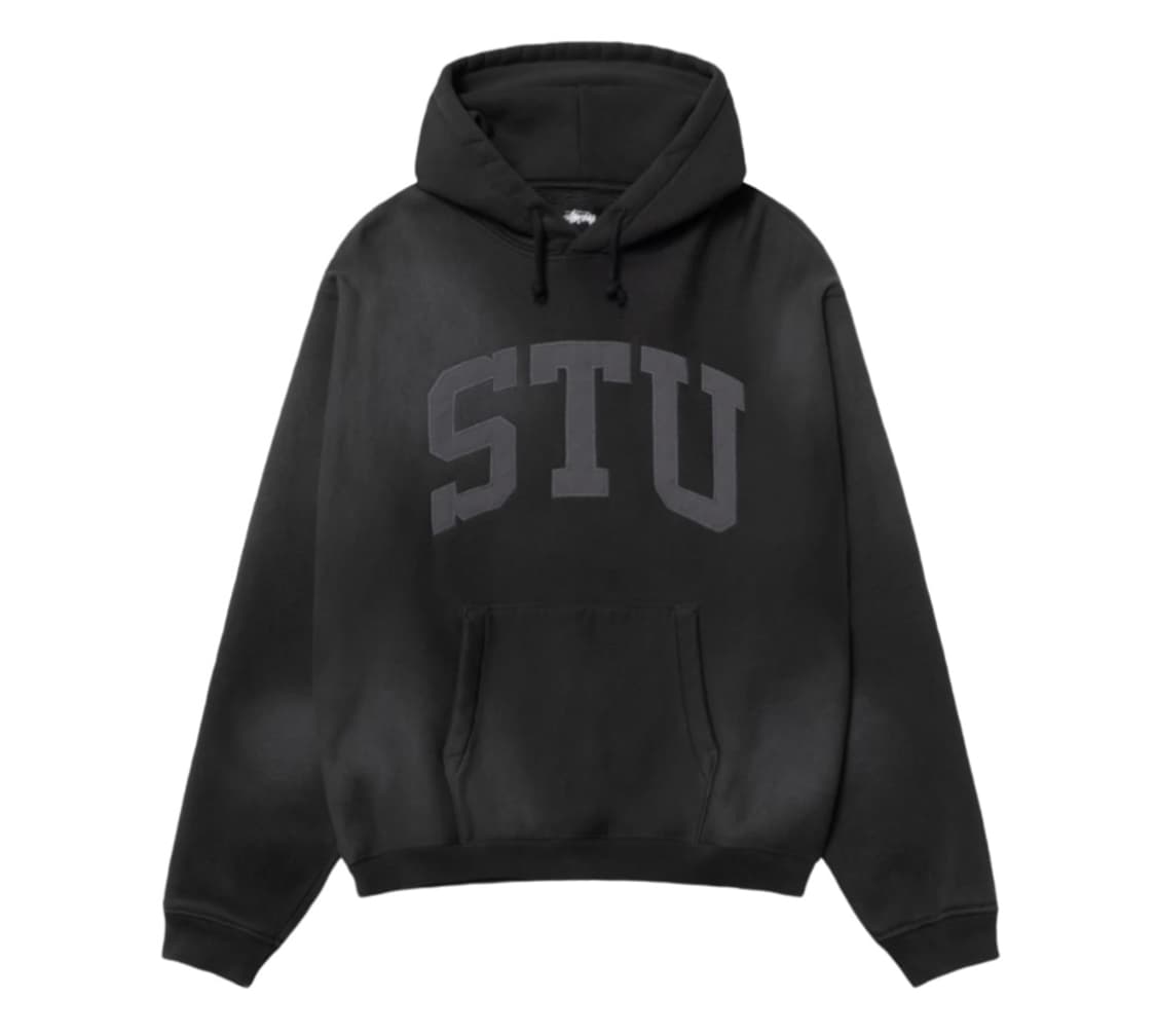 stussy stu applique 스투시 STU 아플리케 후드 상품이미지1