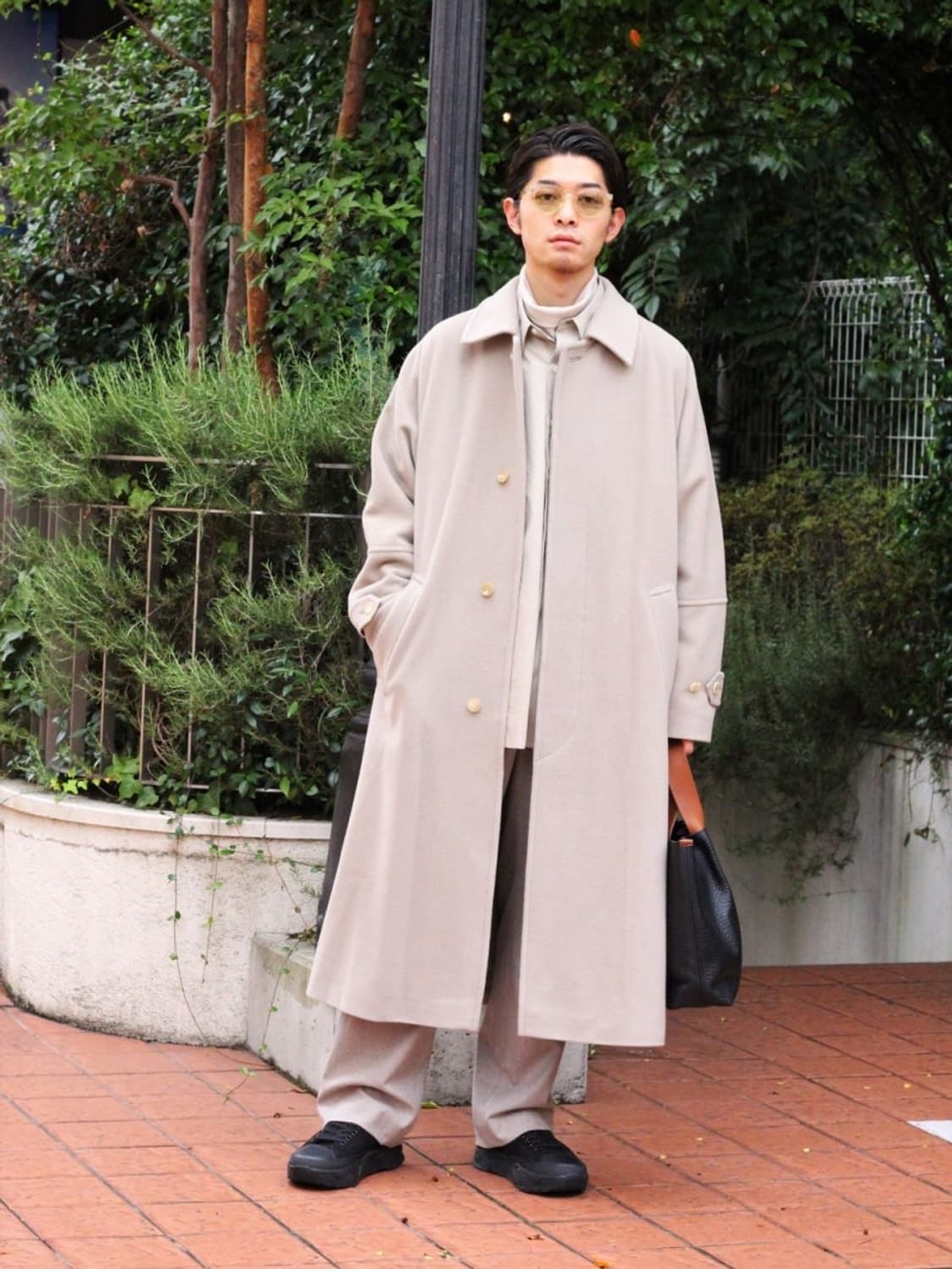 오라리 캐시미어 울 모저 빅 코트 상품이미지4