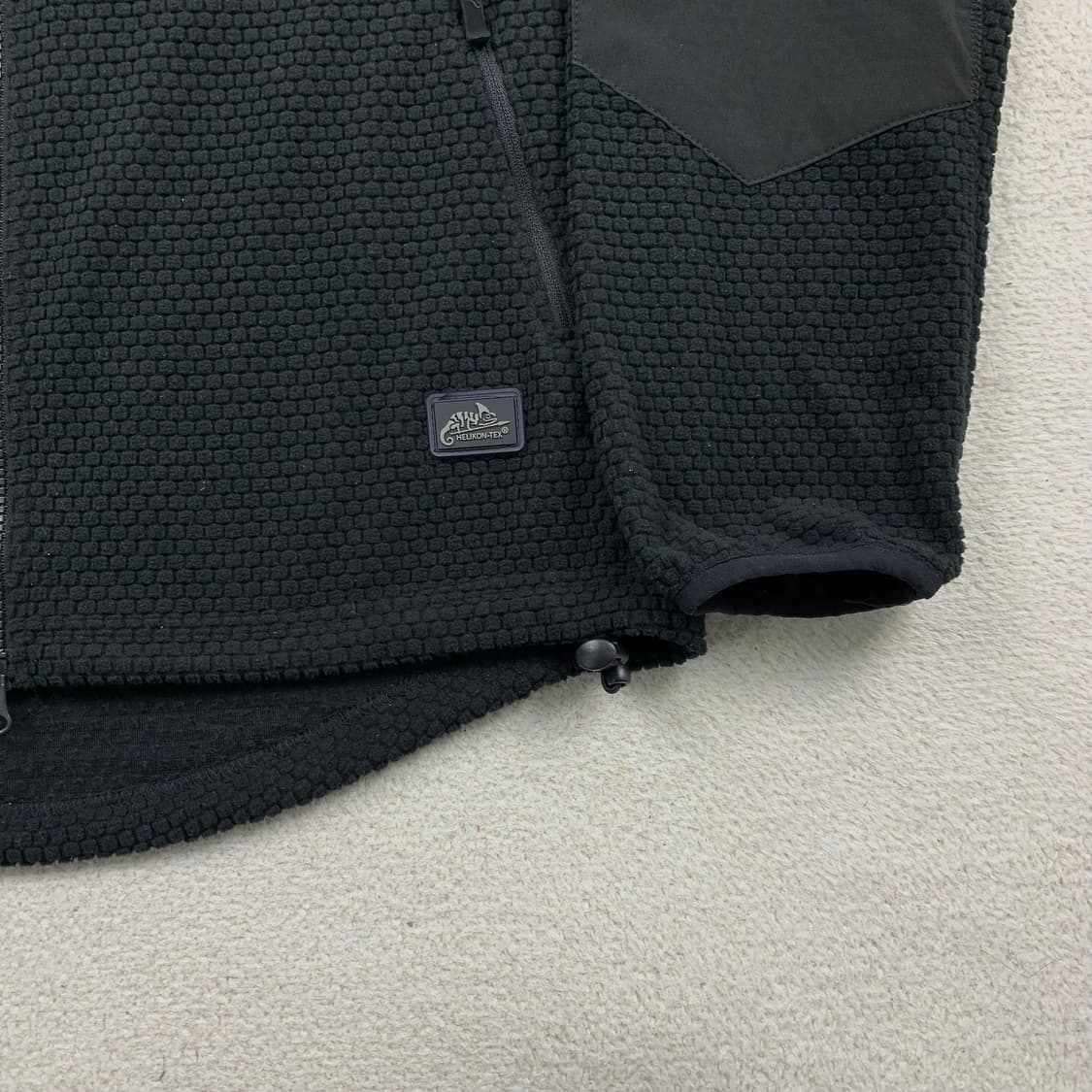 헬리콘텍스 알파 텍티컬 플리스 후드집업 블랙 상품이미지6
