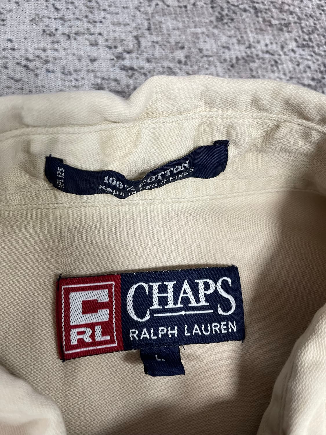 90s CHAPS RL 월계수 자수 상품이미지4